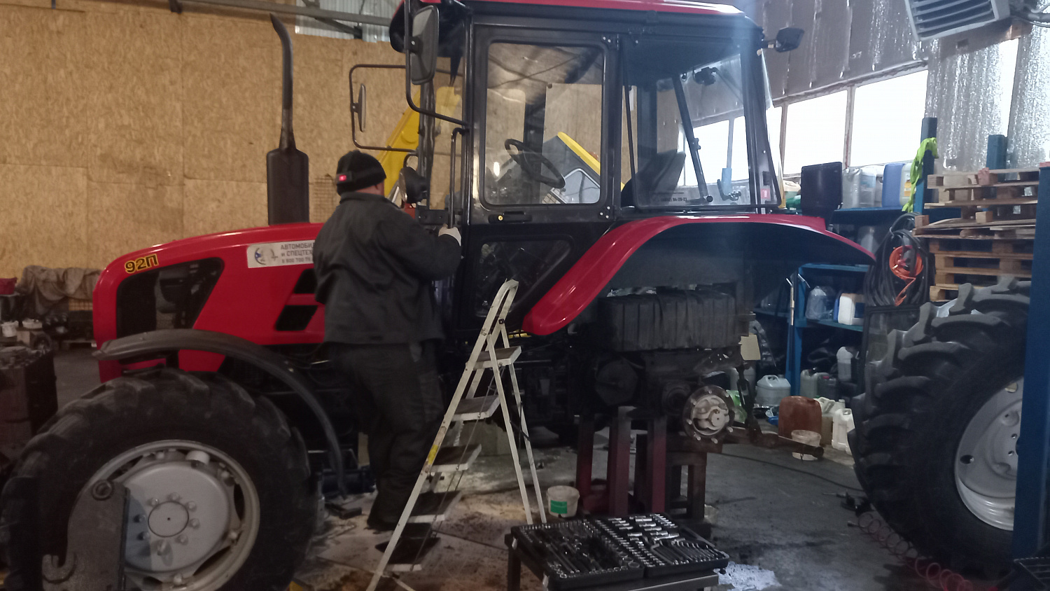 Техническое обслуживание и ремонт тракторов МТЗ