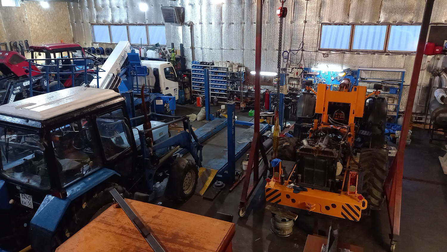 Техническое обслуживание и ремонт тракторов МТЗ